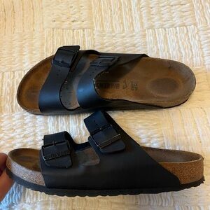Birkenstock Arizona Black Birko-Flor Sandal Unisex Size 9 US W 11 42 EU